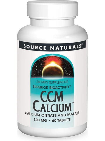 Source Naturals, CCM Calcium™ 300 mg, 60 tablets