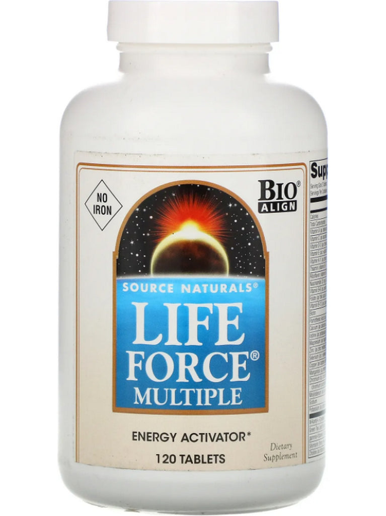 Source Naturals, Life Force® Multiple, No Iron, 120 tablets
