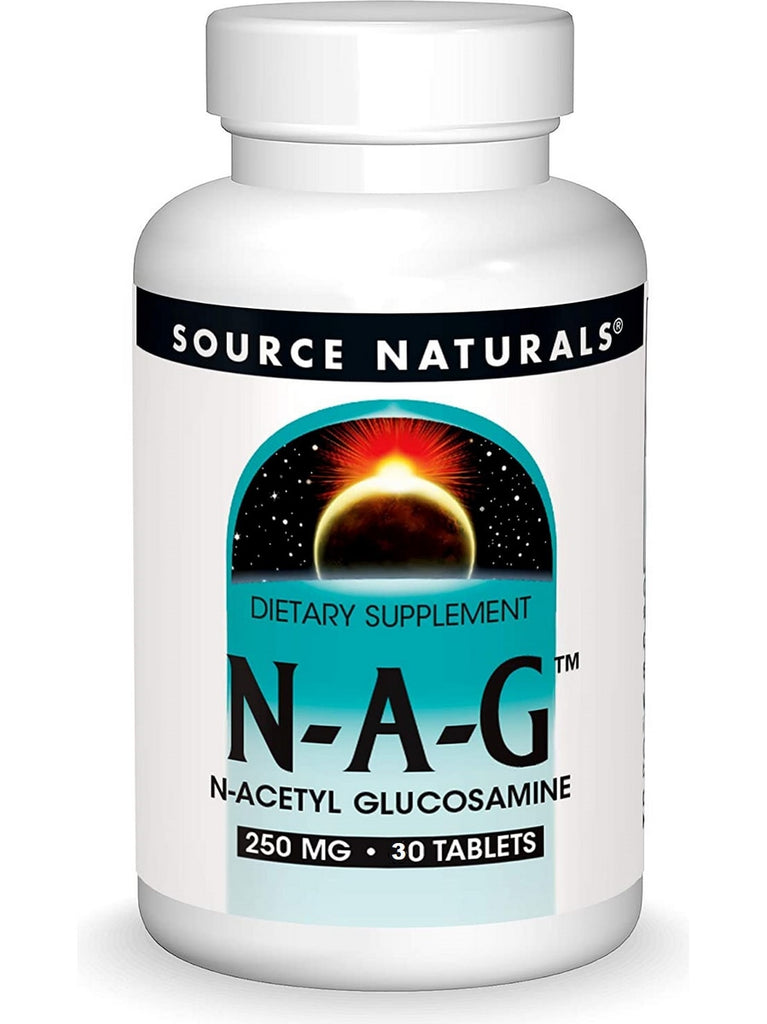 Source Naturals, N-A-G™ N-Acetyl Glucosamine 250 mg, 30 tablets