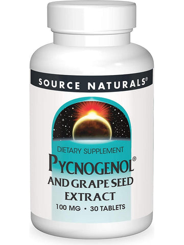 Source Naturals, Grape Seed Extract Proanthodyn™ 100 mg, 30 tablets
