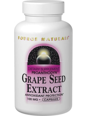 Source Naturals, Grape Seed Extract (Proanthodyn), 100mg, 120 ct