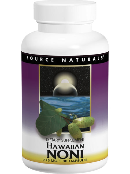 Source Naturals, Hawaiian Noni 375 mg, 30 capsules
