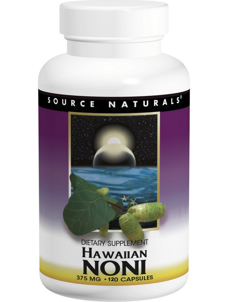 Source Naturals, Hawaiian Noni 375 mg, 120 capsules