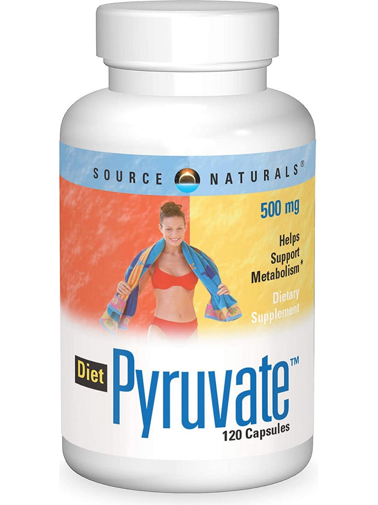 Source Naturals, Diet Pyruvate™ 500 mg, 120 capsules