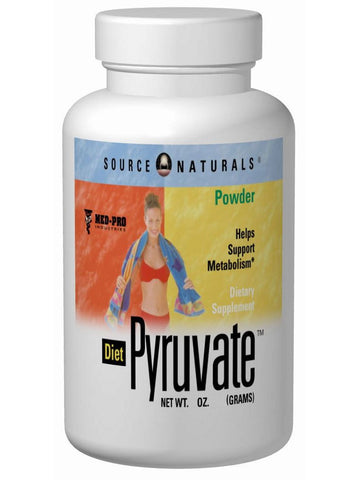 Source Naturals, Diet Pyruvate, 750mg, 30 ct