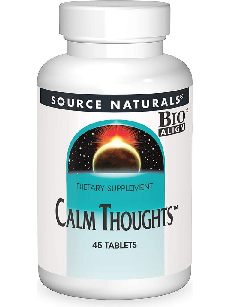 Source Naturals, Calm Thoughts™, 45 tablets