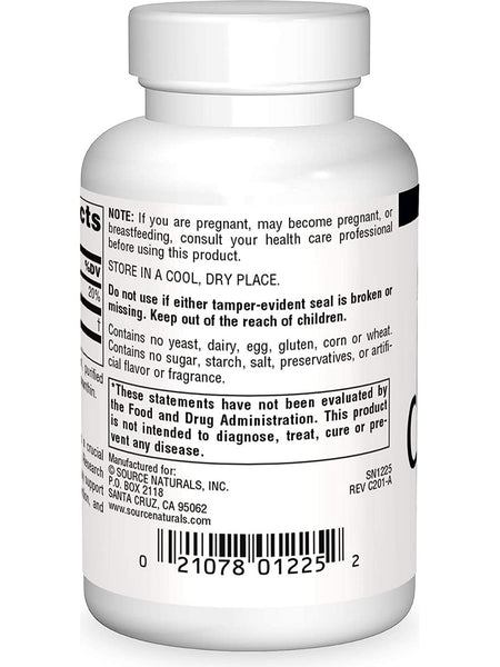 Source Naturals, Coenzyme Q10 100 mg, 30 softgels