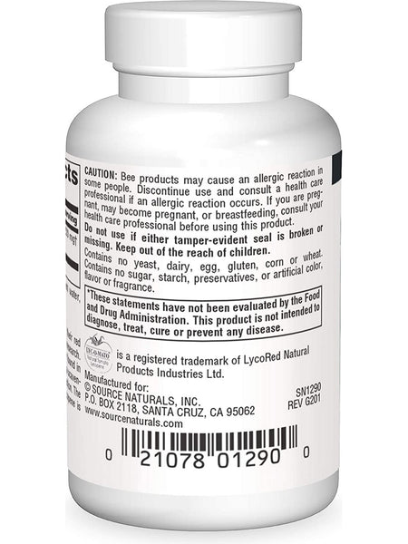 Source Naturals, Lycopene 15 mg, 30 softgels
