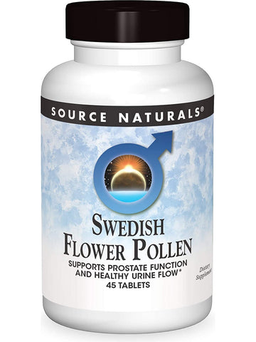 Source Naturals, Swedish Flower Pollen, 45 tablets