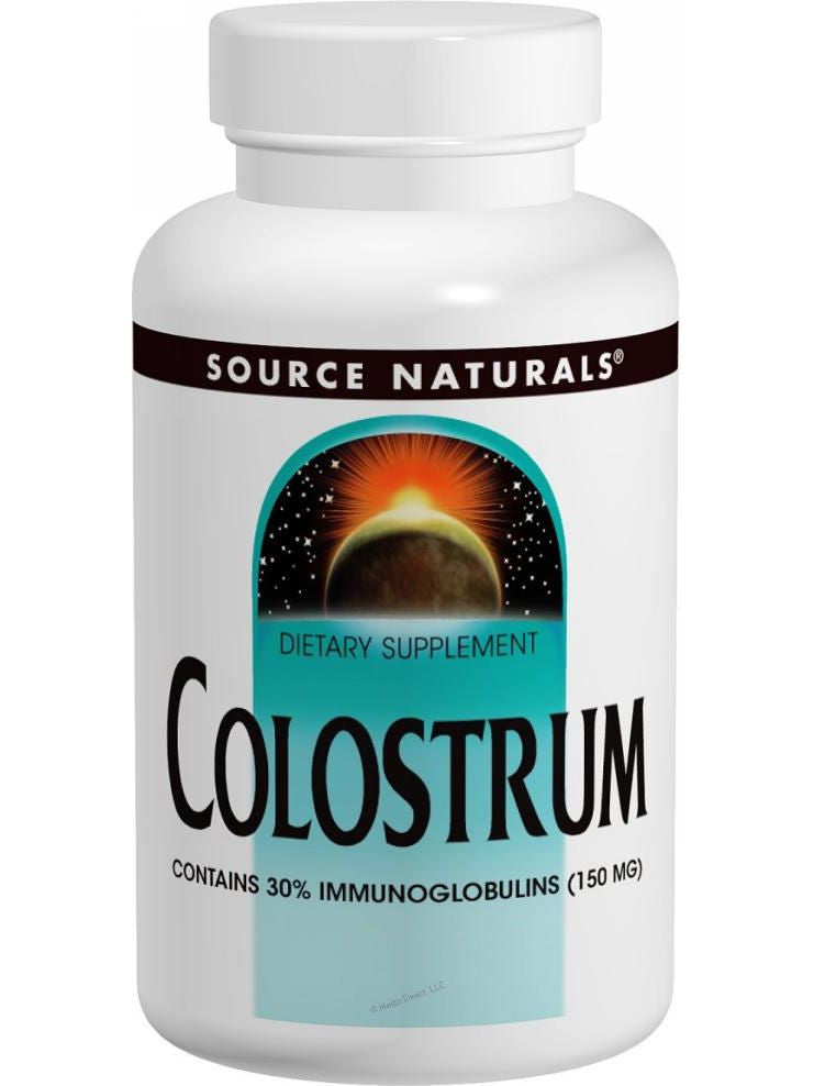 Source Naturals, Colostrum, 500mg, 30 ct