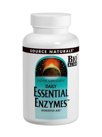 Source Naturals, Essential Enzymes, 500mg Vegetarian Bio-Aligned, 120 ct