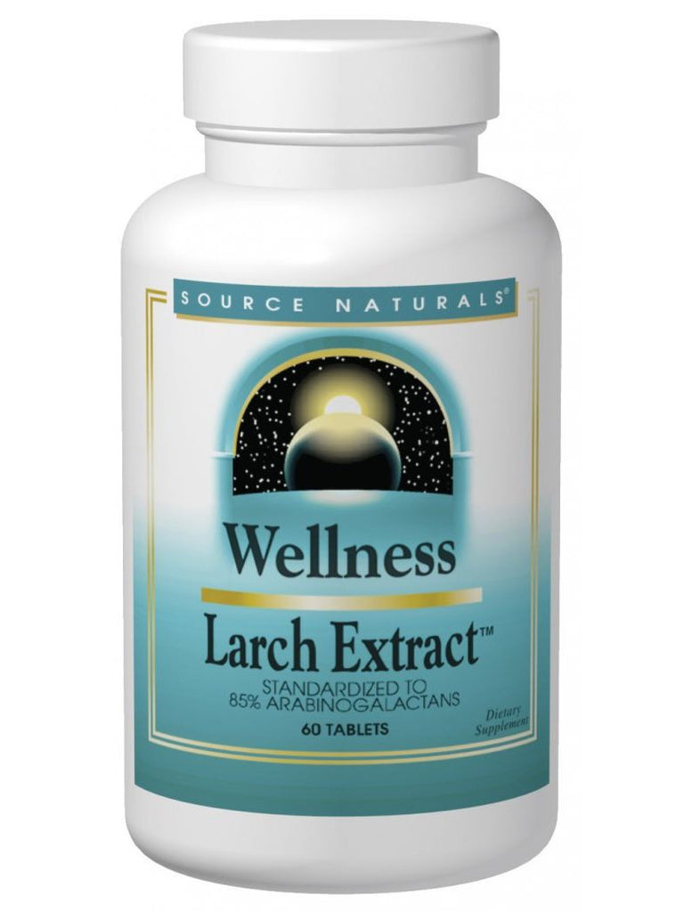 Source Naturals, Wellness Larch Extract, 1000mg, 60 ct