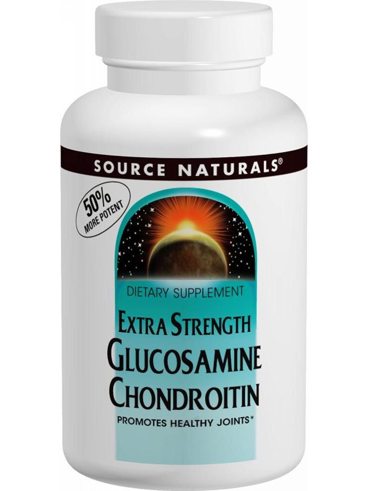 Source Naturals, Glucosamine Chondroitin Extra Strength, 600/750mg, 30 ct