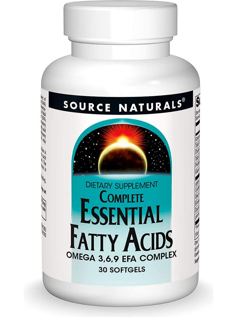 Source Naturals, Essential Fatty Acids, Complete, 30 softgels