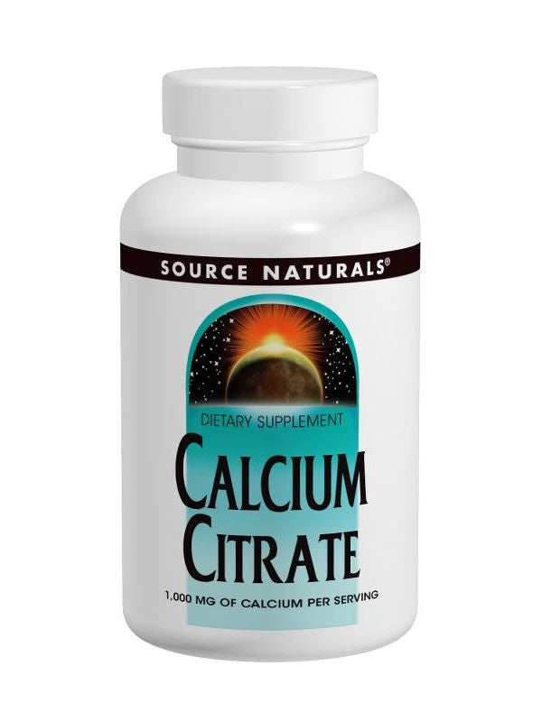 Source Naturals, Calcium Citrate, 333mg, 180 ct