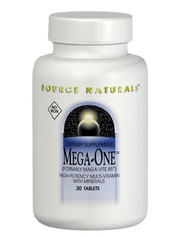Source Naturals, Mega-One Multiple No Iron, 180 ct