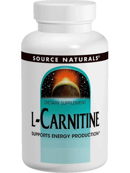 Source Naturals, L-Carnitine (tartrate) 500 mg, 30 capsules