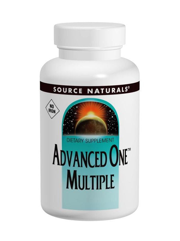 Source Naturals, Advanced One Multiple No Iron, 60 ct