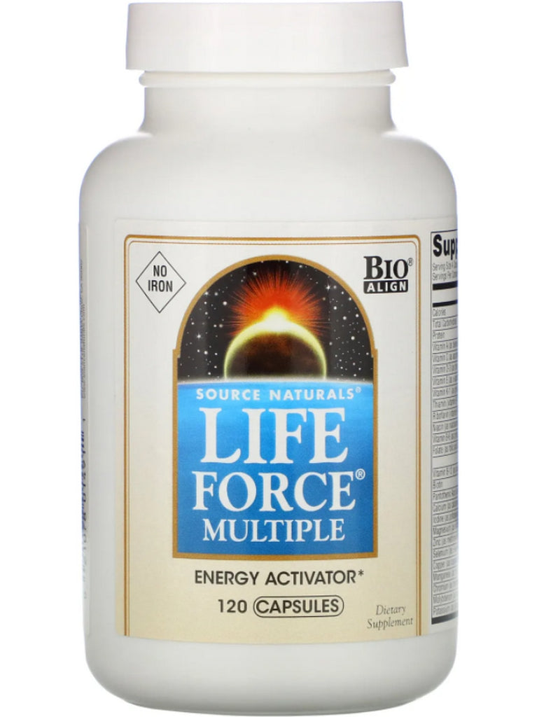 Source Naturals, Life Force® Multiple, No Iron, 120 capsules