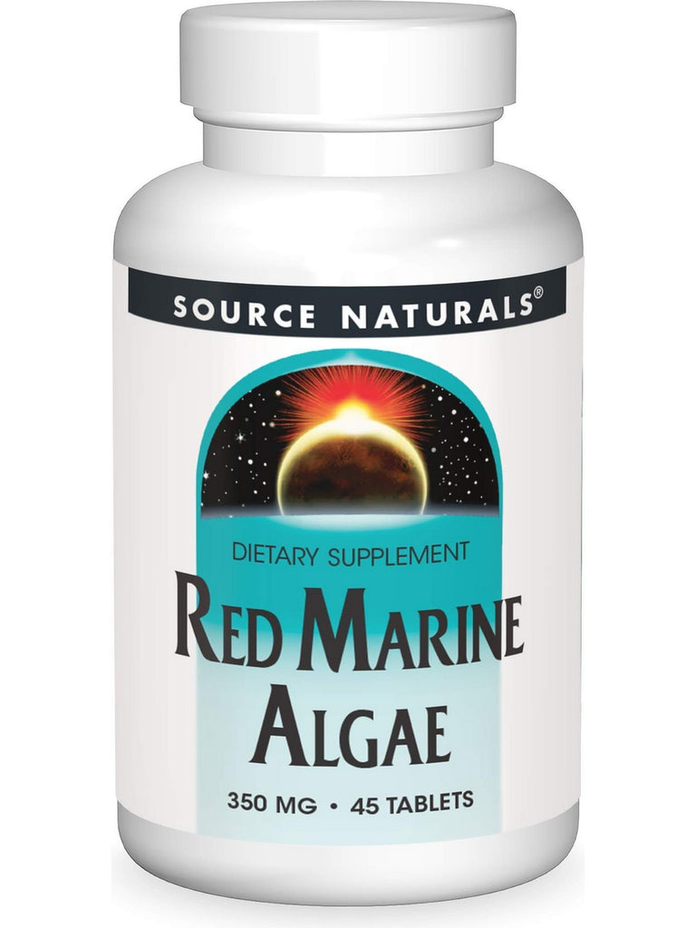 Source Naturals, Red Marine Algae 350 mg, 45 tablets