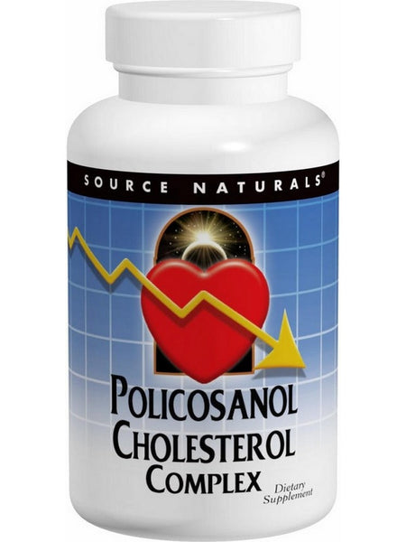 Source Naturals, Policosanol Cholesterol Complex, 30 tablets