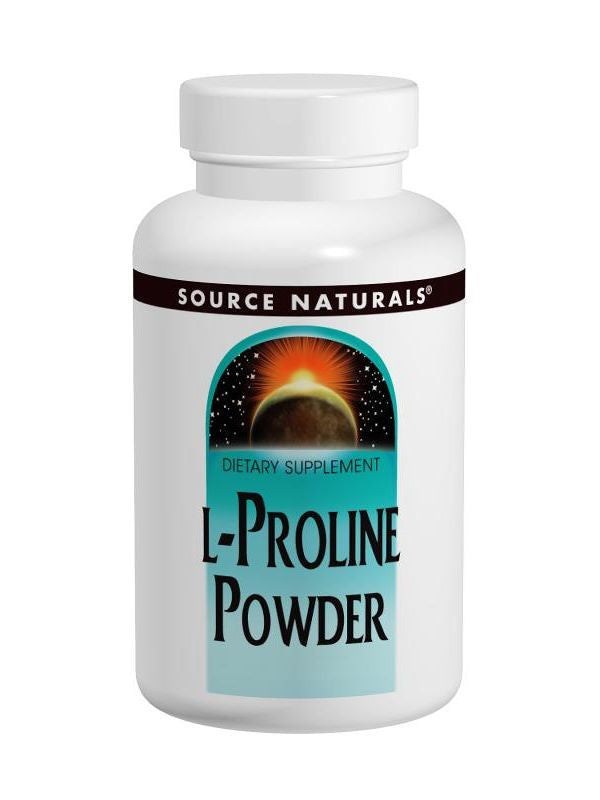 Source Naturals, L-Proline powder, 4 oz