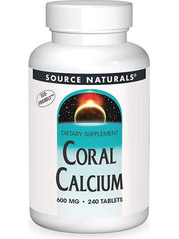 Source Naturals, Coral Calcium 600 mg, 240 tablets