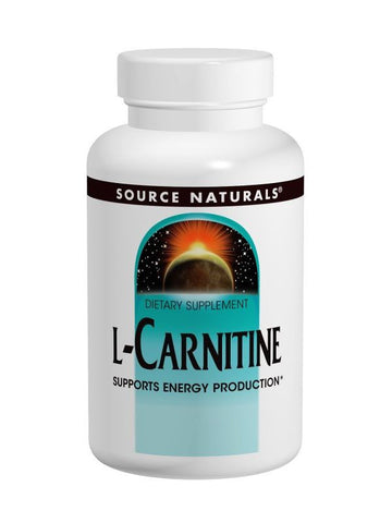 Source Naturals, L-Carnitine (tartrate), 500mg, 120 ct