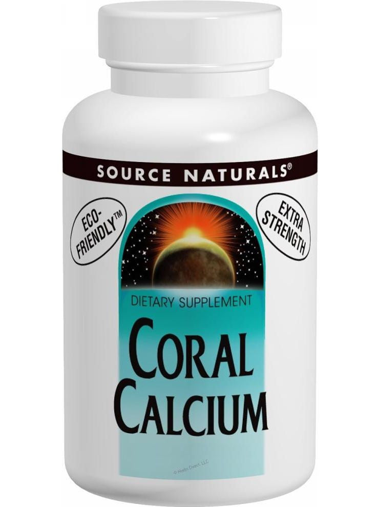 Source Naturals, Coral Calcium, 600mg, 60 ct