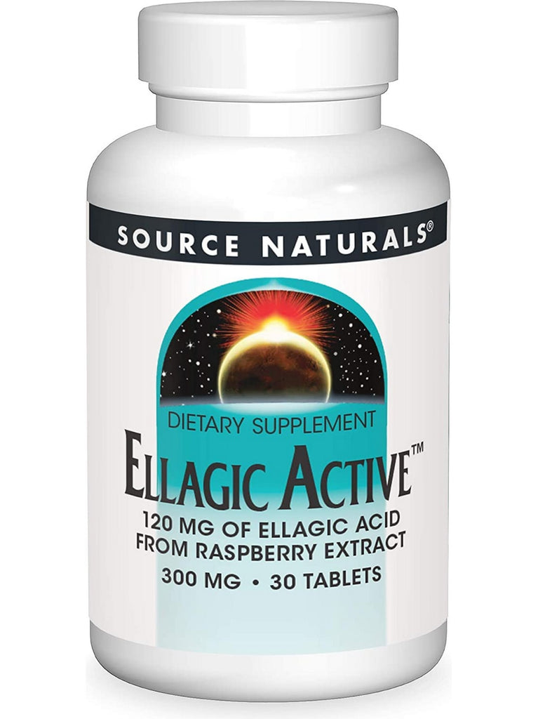 Source Naturals, Ellagic Active™ 300 mg, 30 tablets