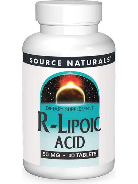 Source Naturals, R-Lipoic Acid 50 mg, 30 tablets