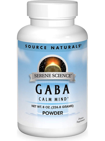 Source Naturals, Serene Science® GABA 750 mg, 8 oz