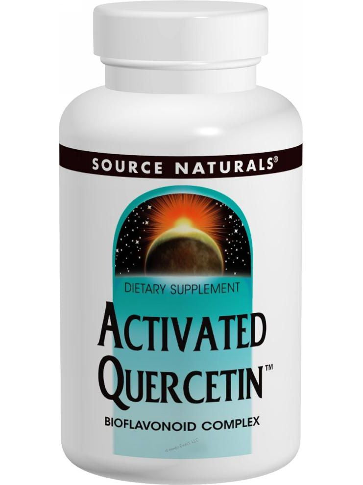 Source Naturals, Activated Quercetin, 200 ct