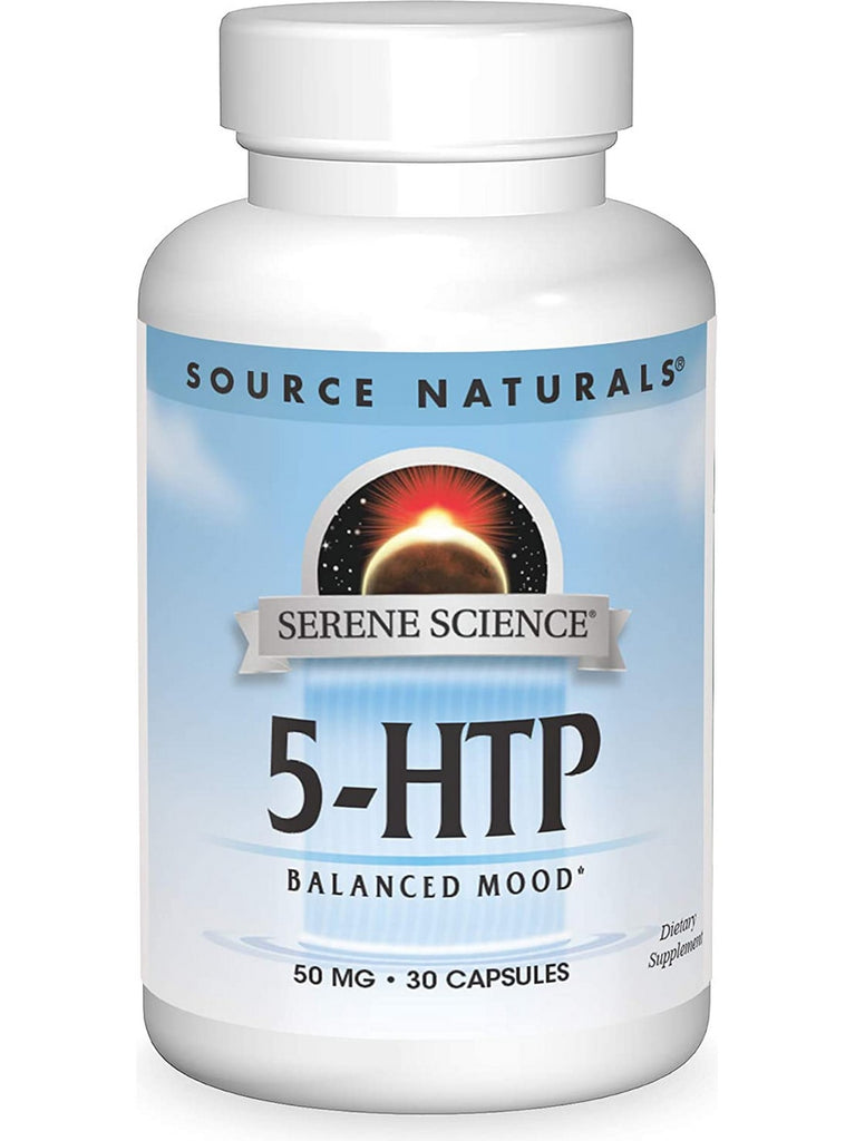 Source Naturals, Serene Science® 5-HTP 50 mg, 30 capsules