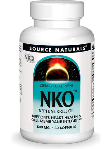 Source Naturals, NKO® Neptune Krill Oil 500 mg, 30 softgels