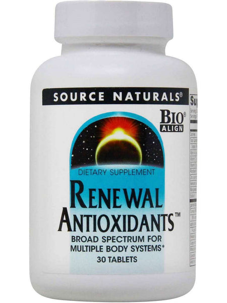 Source Naturals, Renewal Antioxidants™, 30 tablets