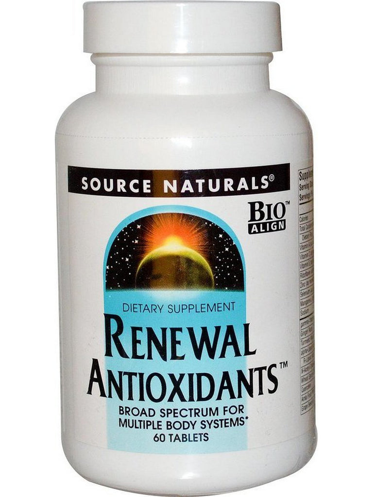 Source Naturals, Renewal Antioxidants™, 60 tablets