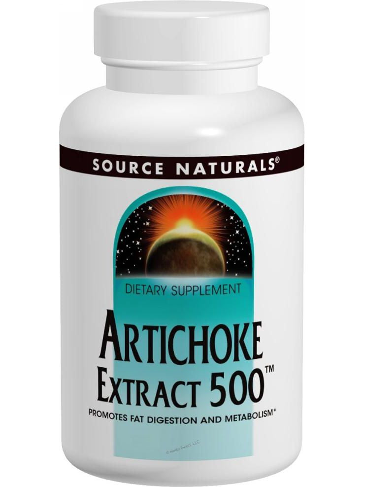 Source Naturals, Artichoke Extract 500, 180 ct
