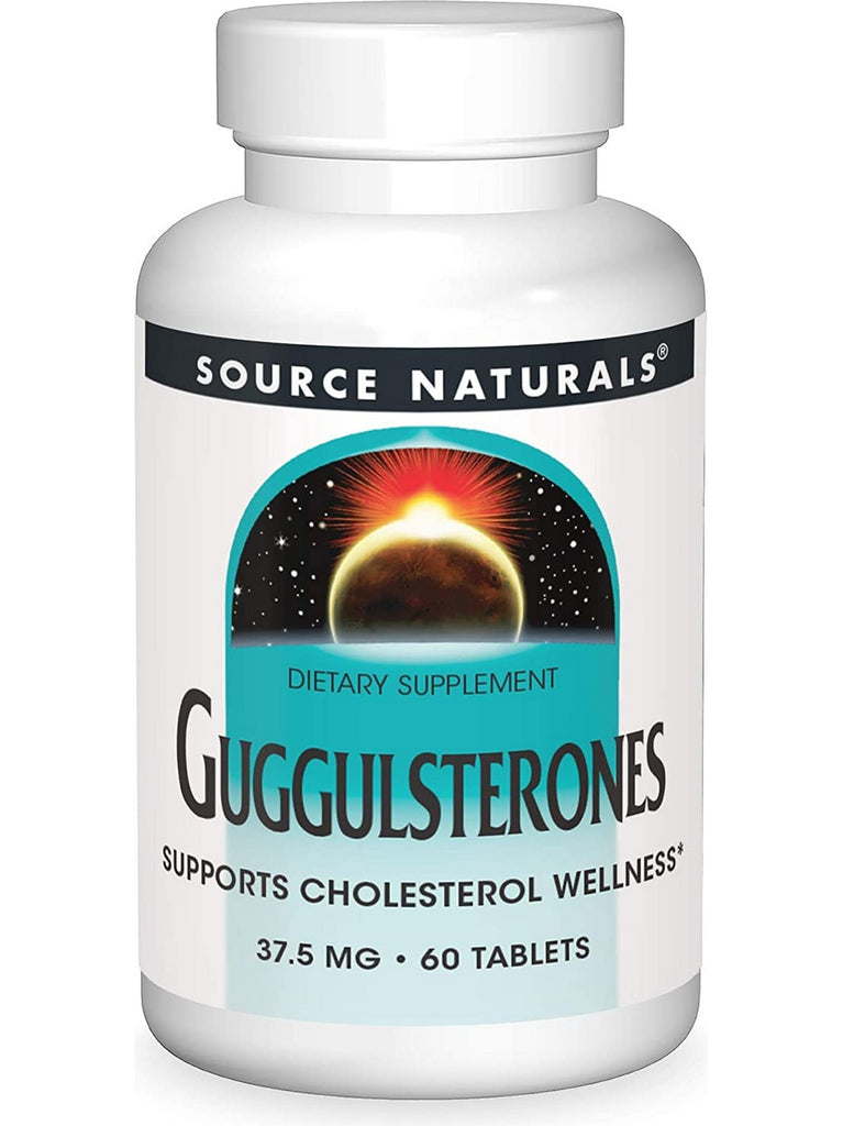 Source Naturals, Guggulsterones 37.5 mg, 60 tablets