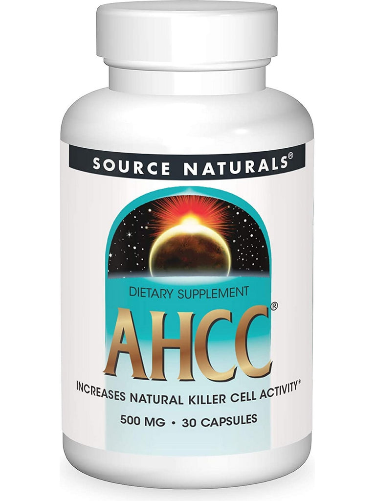 Source Naturals, AHCC® 500 mg, 30 capsules