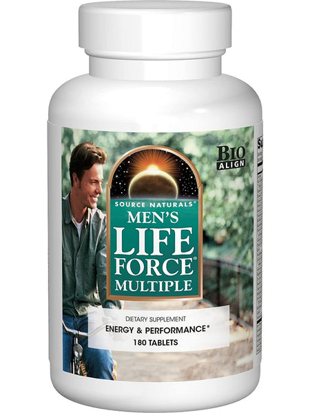 Source Naturals, Men's Life Force® Multiple, 180 tablets