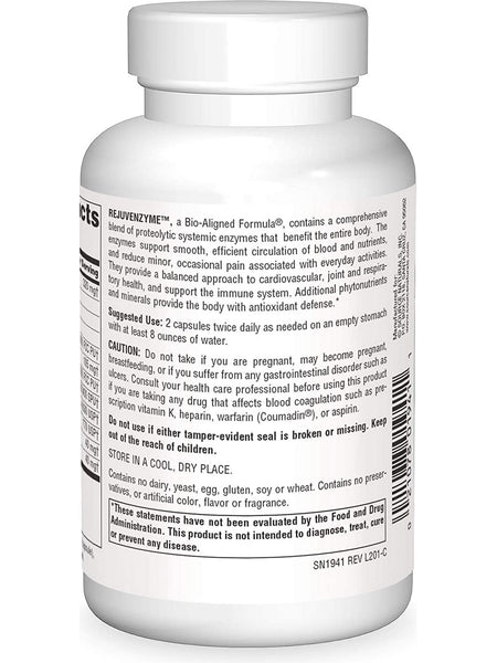Source Naturals, RejuvenZyme™ 486 mg, 120 capsules