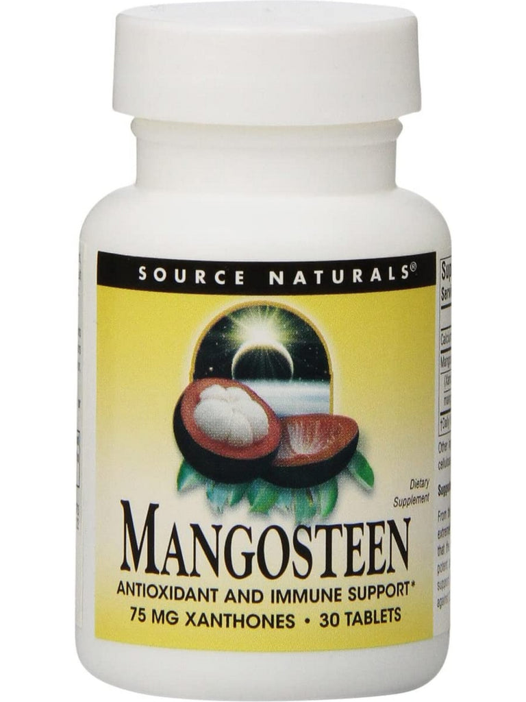 Source Naturals, Mangosteen 75 mg, 30 tablets