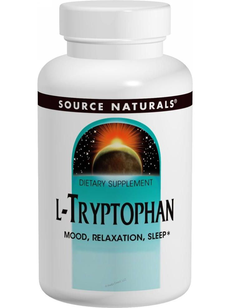 Source Naturals, L-Tryptophan, 500mg, 60 ct