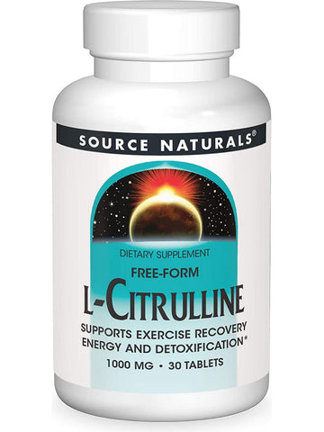 Source Naturals, L-Citrulline 1000 mg, 30 tablets