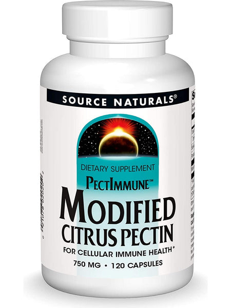 Source Naturals, Modified Citrus Pectin, PectImmune™ 750 mg, 120 capsules