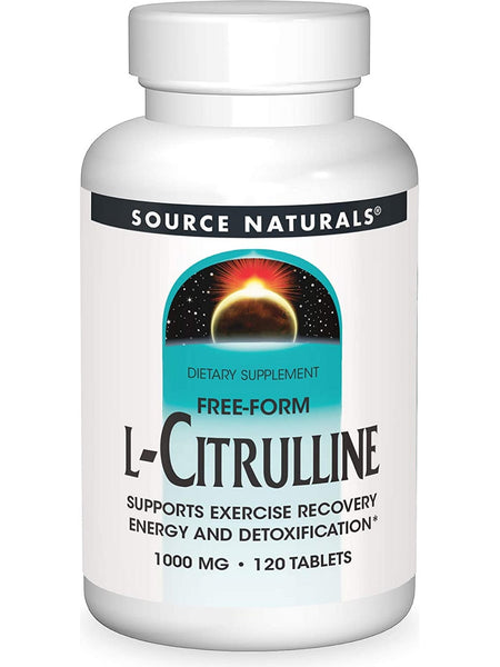 Source Naturals, L-Citrulline 1000 mg, 120 tablets