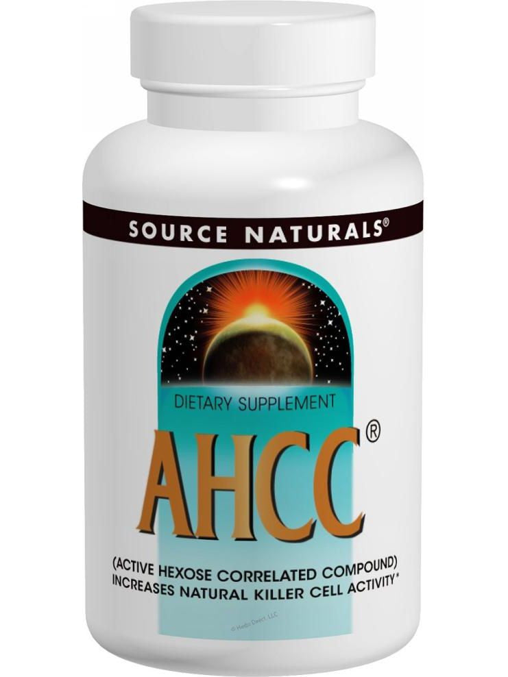 Source Naturals, AHCC Active Hexose Correlated Compound, 500mg Vegetarian, 30 ct