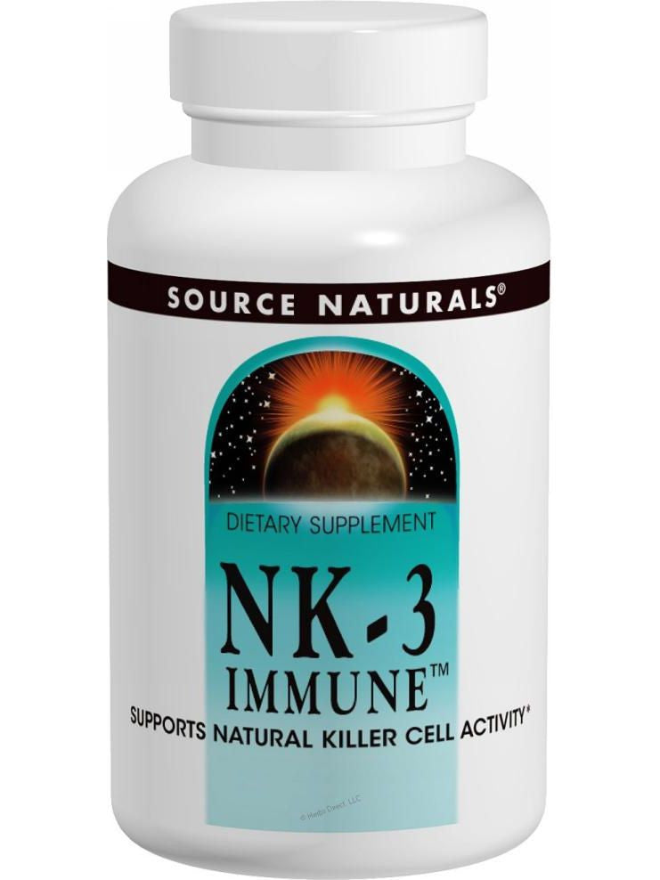 Source Naturals, NK-3 Immune, 250mg w/Vitamin C, 60 ct