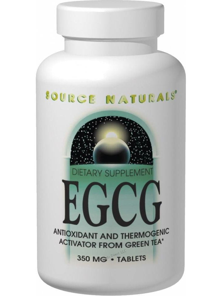 Source Naturals, EGCG, 350mg from Green Tea Ext 500mg, 30 ct
